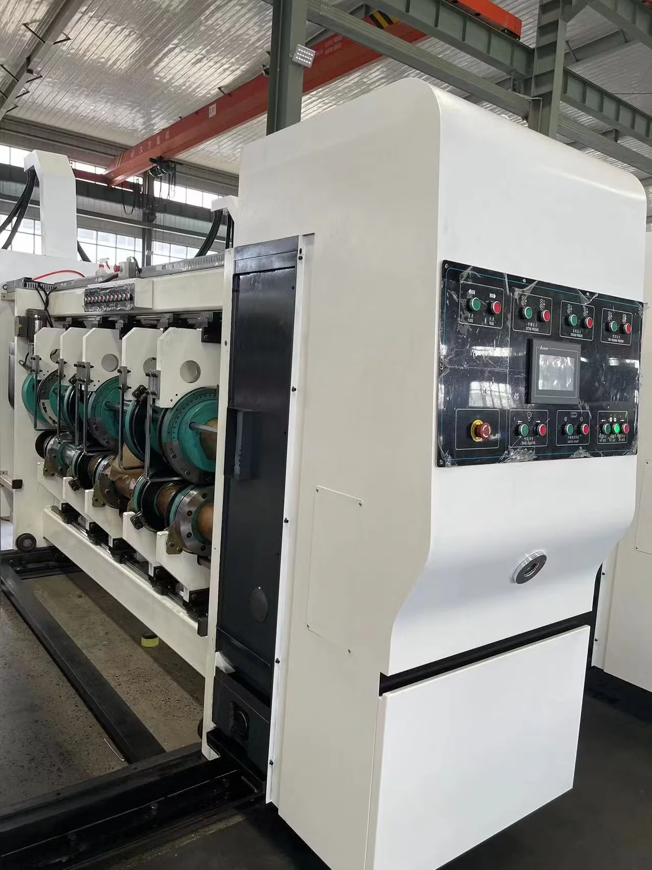 Aarcee Techpack printing, slotting, and die-cutting machinery