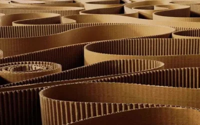 Corrugated rolls and sheets for protective packaging